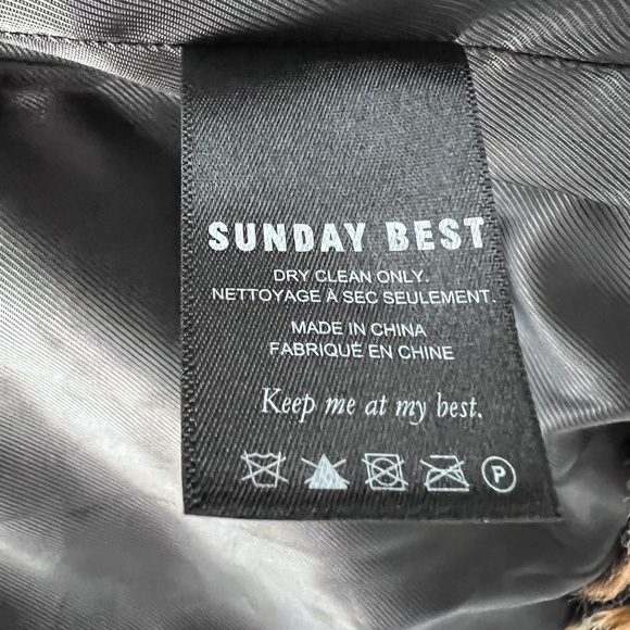 Aritzia Sunday Best Jinx hooded faux fur jacket - Picture 10 of 10